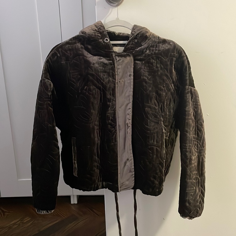 Urban Outfitters Silence + Noise Velvet Jacket